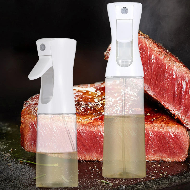 Pulverizador de Óleo para Cozinha — Spray Uniforme para Grelhar e Cozinhar