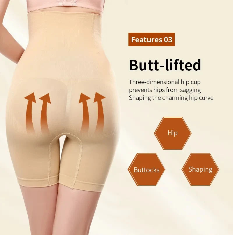 Calças Modeladoras de Cintura Alta para Mulher — Levanta Glúteos e Slim