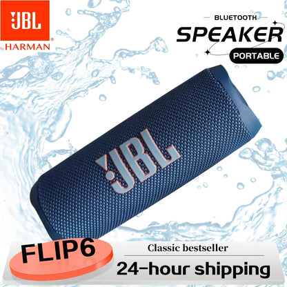 Coluna JBL Flip 6 Portátil Bluetooth – À Prova de Água, Som Potente