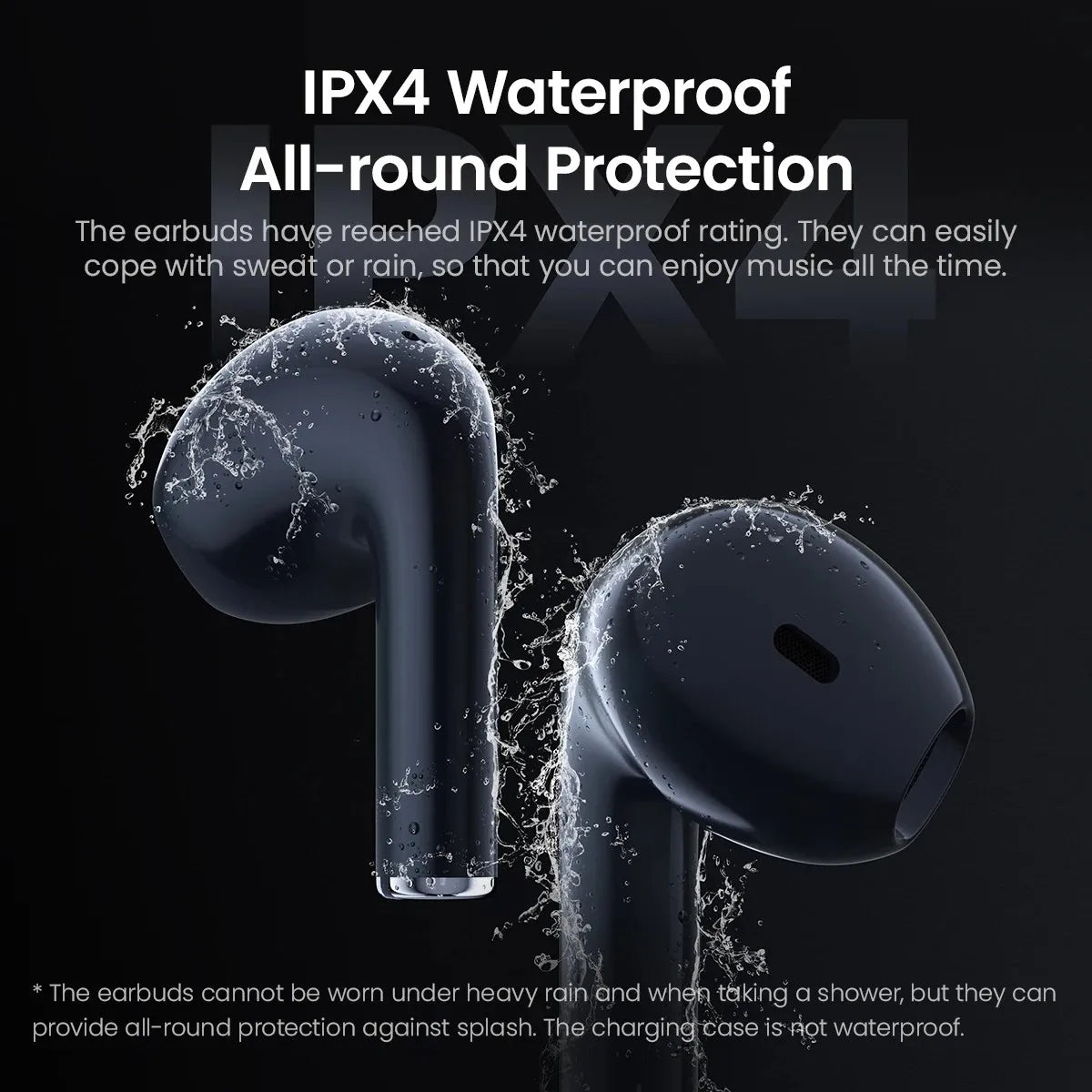 Auriculares HAYLOU X1 Gaming Sem Fios – Bluetooth 5.3, IPX4, Bateria Longa Duração