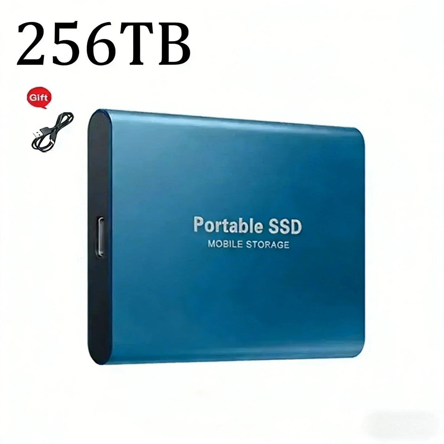 SSD Externo Portátil Lenovo – 2TB a 8TB, USB 3.1, 560MB/s, PC, PS5, Xbox