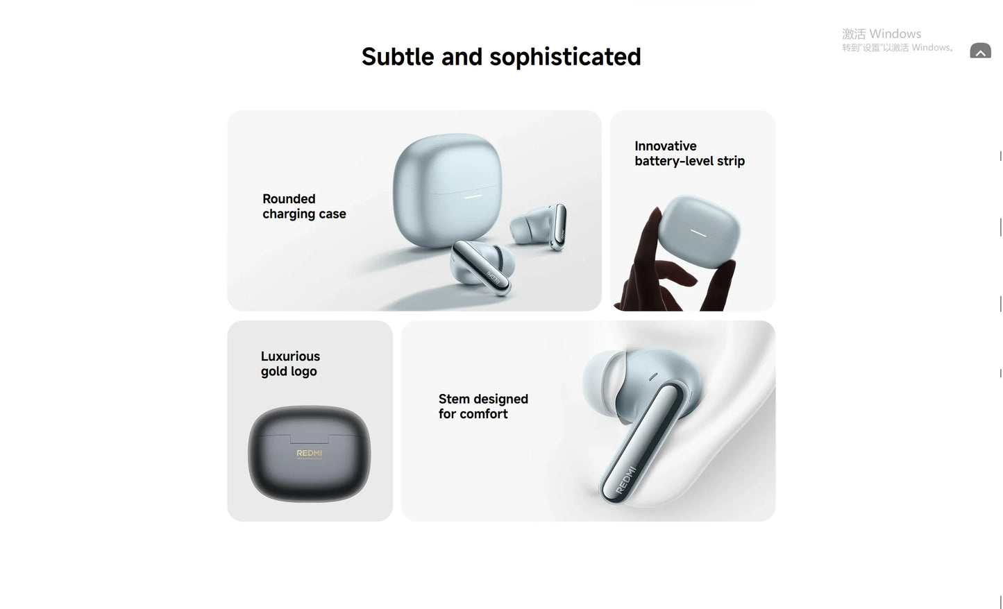 Auriculares Xiaomi Redmi Buds 8 Pro – BT 5.4, ANC 55dB, 3 Microfones, TWS