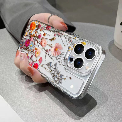 Capa Transparente com Flores para Samsung Galaxy – Antiquéda, Vários Modelos