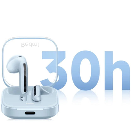 Auriculares Xiaomi Redmi Buds 6 Active – BT 5.4, 30h, 5 Modos de Som, TWS