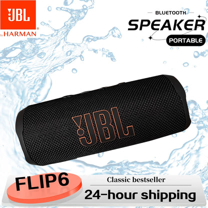 Coluna JBL Flip 6 Portátil Bluetooth – À Prova de Água, Som Potente