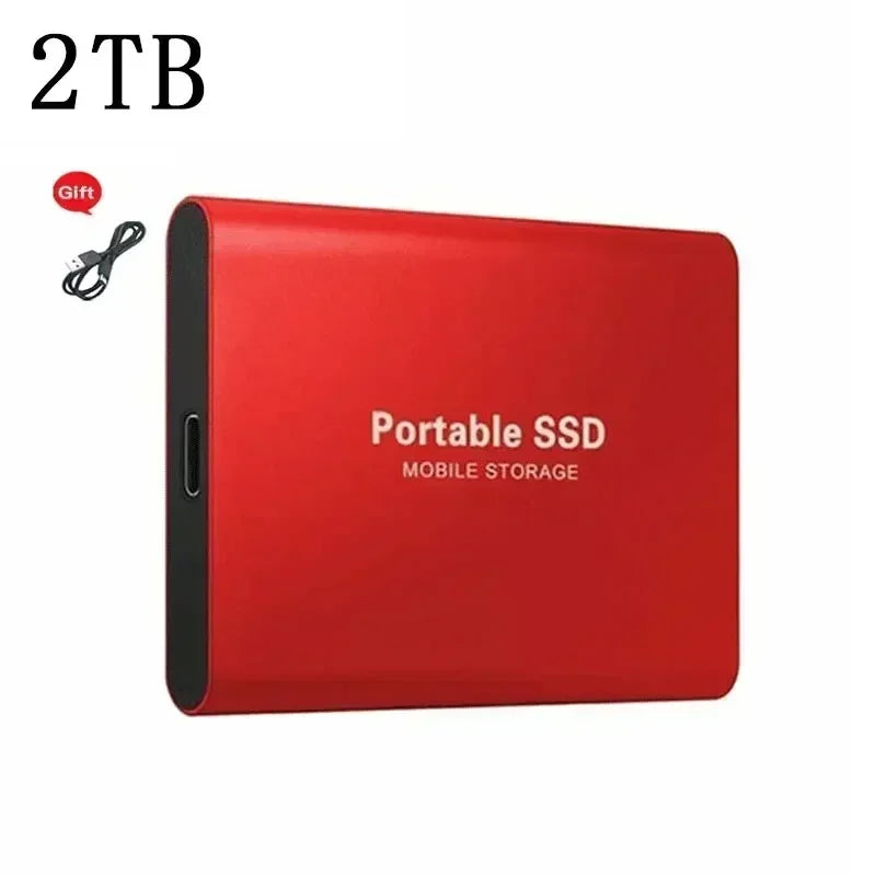 SSD Externo Portátil Lenovo – 2TB a 8TB, USB 3.1, 560MB/s, PC, PS5, Xbox