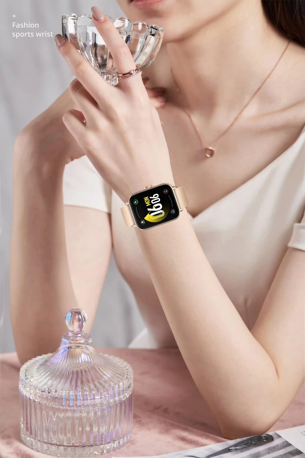 Smartwatch COLMI P81 – Chamadas, Ecrã 1.9", 100+ Desportos, Saúde 24h