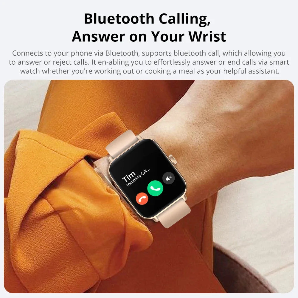Smartwatch COLMI P81 – Chamadas, Ecrã 1.9", 100+ Desportos, Saúde 24h
