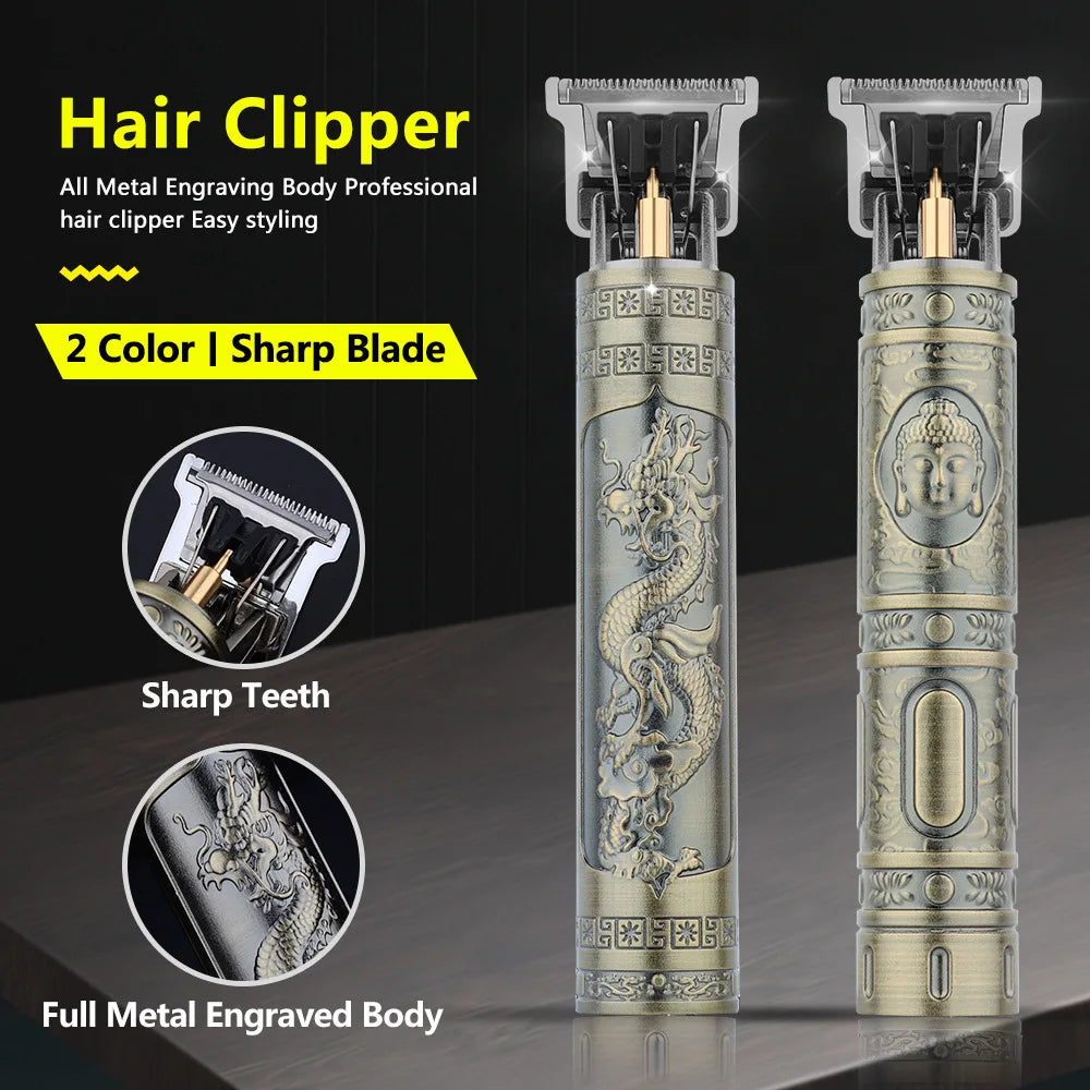 Máquina de Cortar Cabelo Elétrica Profissional para Homem