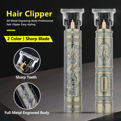 Máquina de Cortar Cabelo Elétrica Profissional para Homem