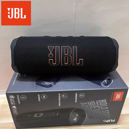 Coluna JBL Flip 6 Portátil Bluetooth – À Prova de Água, Som Potente