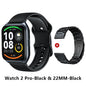 Smartwatch HAYLOU Watch 2 Pro – Ecrã 1.85", 100 Modos Desportivos, Freq. Cardíaca