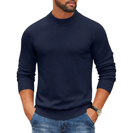 Camisola Masculina Gola Alta ANIMAL GAME – Outono/Inverno