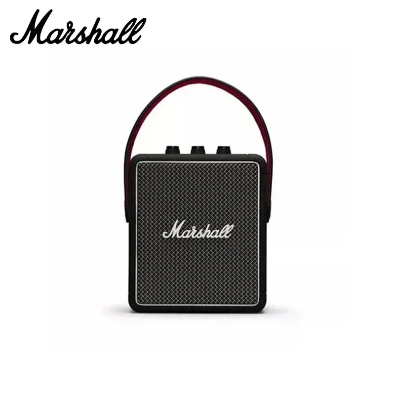 Coluna Bluetooth Portátil Marshall – BT 5.0, IPX4, Graves Profundos, Exterior