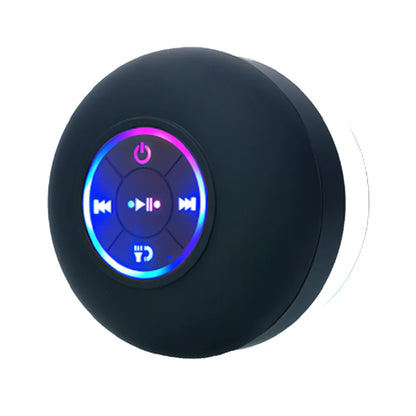 Coluna Bluetooth Sem Fios Portátil Luz LED Altifalante à Prova de Água IPX4 Coluna Para Exterior Casa de Banho