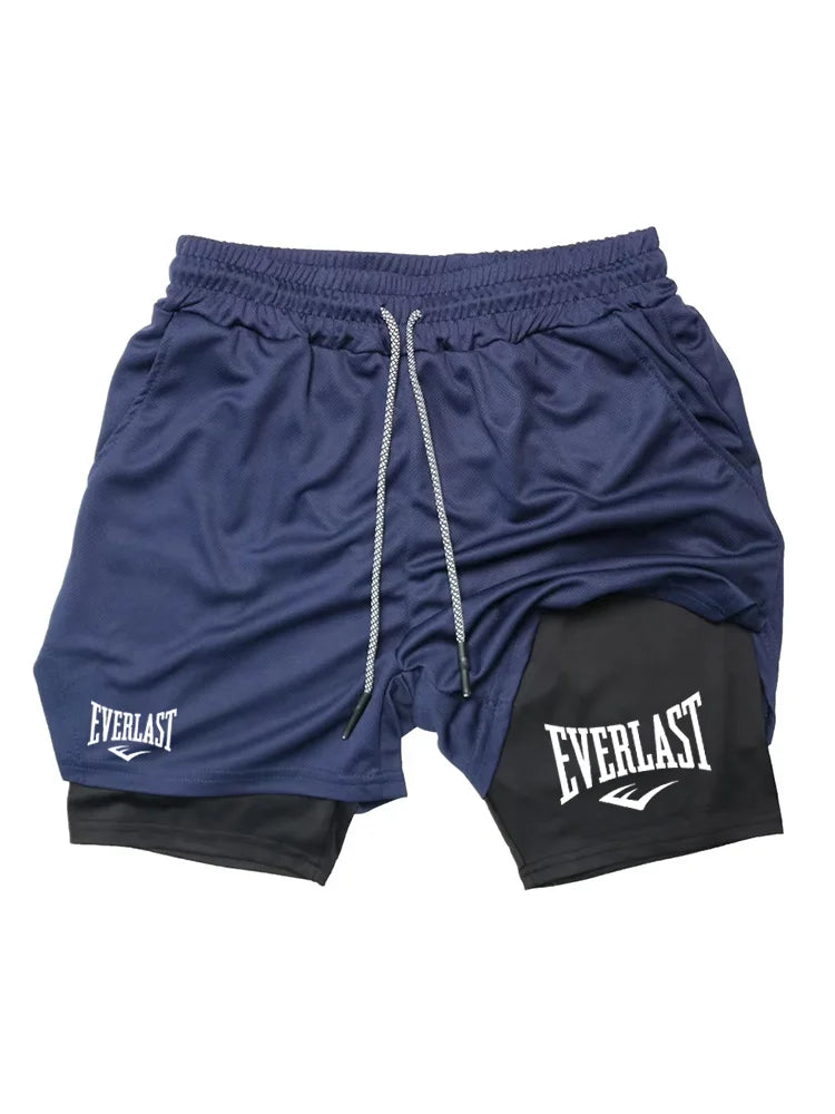 Calções Masculinos de Verão – Print Casual com Bolsos