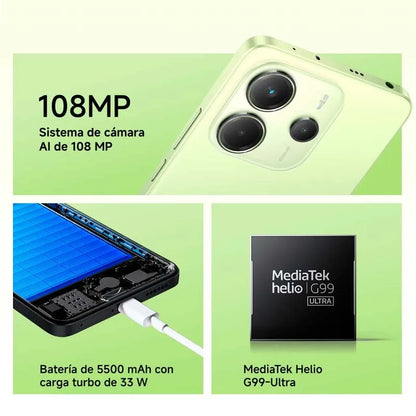 Smartphone Xiaomi Redmi Note 14 – NFC, Global, 6GB/8GB RAM, 128GB/256GB