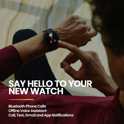Smartwatch Zeblaze Btalk 3 Plus – Chamadas, Ecrã 1.39" HD, Fitness, Unissexo