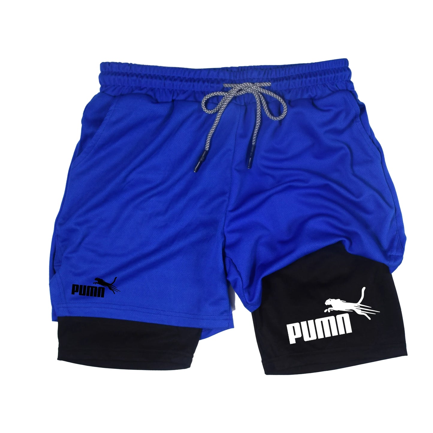 Calções Masculinos de Verão – Print Casual Joelho