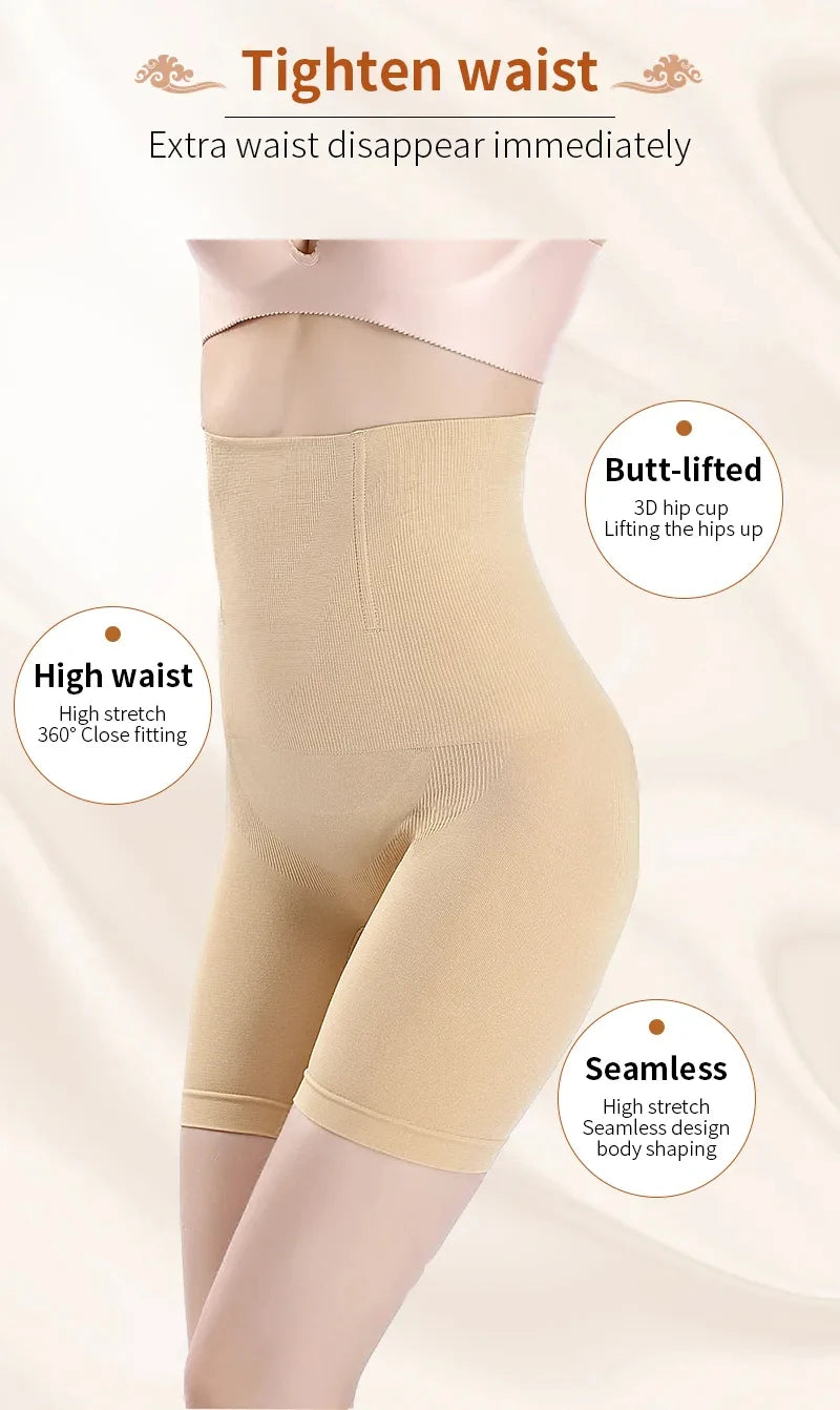 Calças Modeladoras de Cintura Alta para Mulher — Levanta Glúteos e Slim