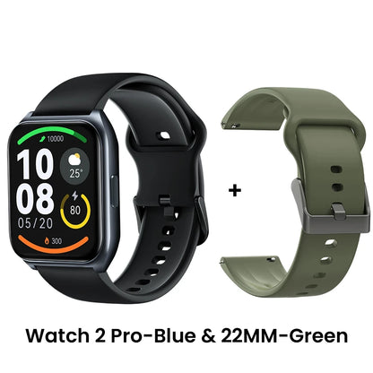 Smartwatch HAYLOU Watch 2 Pro – Ecrã 1.85", 100 Modos Desportivos, Freq. Cardíaca