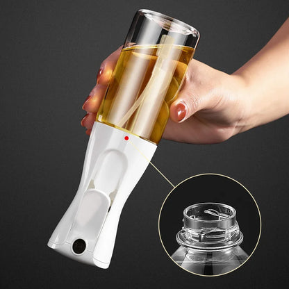 Pulverizador de Óleo para Cozinha — Spray Uniforme para Grelhar e Cozinhar