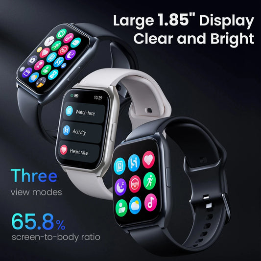 Smartwatch HAYLOU Watch 2 Pro – Ecrã 1.85", 100 Modos Desportivos, Freq. Cardíaca