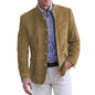 Amazon AliExpress КостюмПальто Fall/Winter Men's Casual Suede Blazer