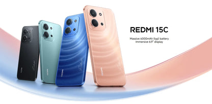Smartphone Xiaomi Redmi 15C NFC – 6.9", 50MP, 6000mAh, MediaTek (Global)