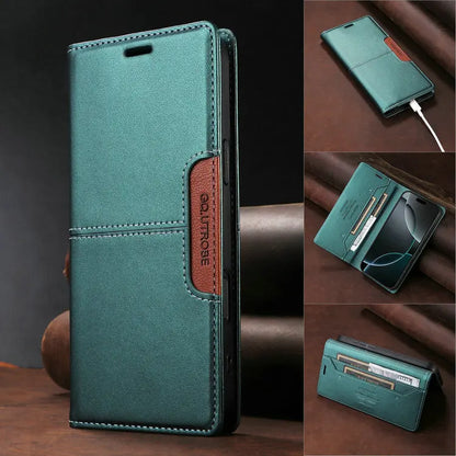 Capa Luxo com Carteira para Xiaomi Redmi Note – Magnética, RFID, Flip