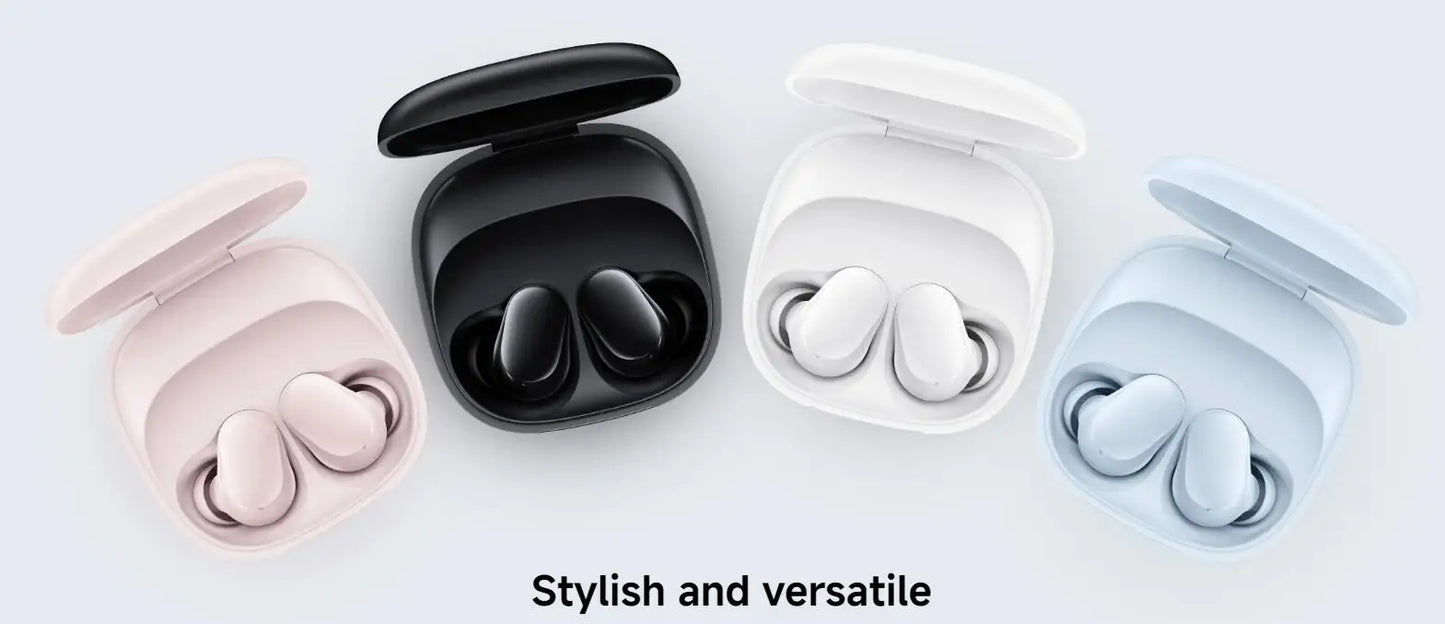 Auriculares Xiaomi Redmi Buds 6 Play – Redução de Ruído IA, Touch, BT 5.4