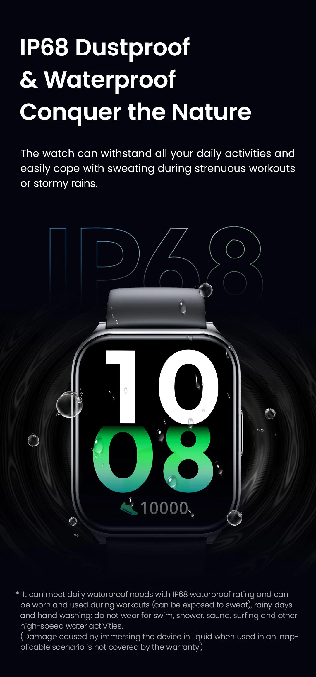 Smartwatch HAYLOU Watch 2 Pro – Ecrã 1.85", 100 Modos Desportivos, Freq. Cardíaca