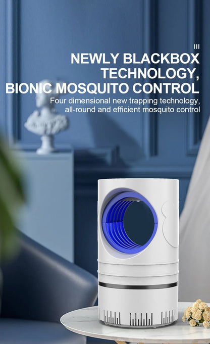 Armadilha Elétrica para Mosquitos e Insetos com Luz LED – USB