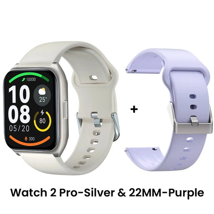 Smartwatch HAYLOU Watch 2 Pro – Ecrã 1.85", 100 Modos Desportivos, Freq. Cardíaca