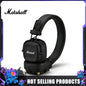 Coluna Bluetooth Portátil Marshall – BT 5.0, IPX4, Graves Profundos, Exterior