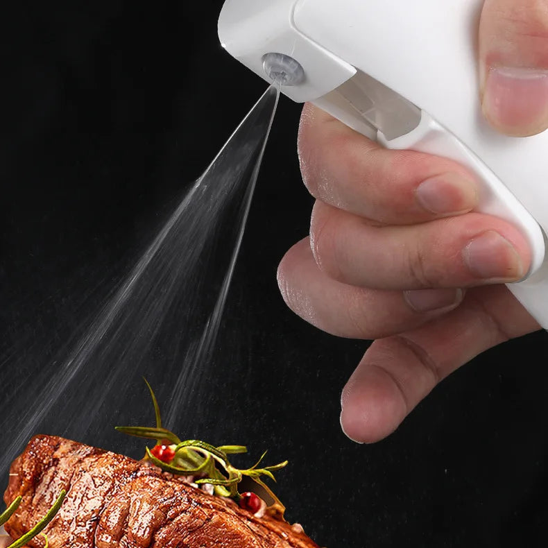 Pulverizador de Óleo para Cozinha — Spray Uniforme para Grelhar e Cozinhar