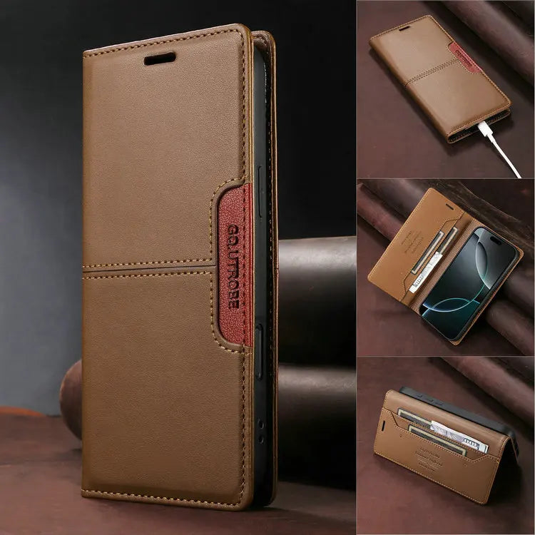 Capa Luxo com Carteira para Xiaomi Redmi Note – Magnética, RFID, Flip