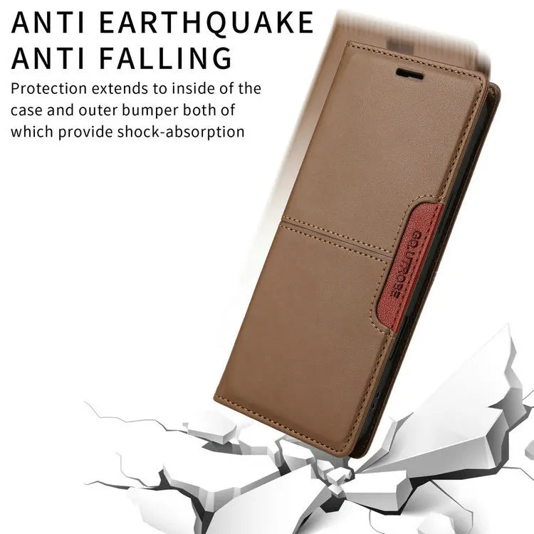 Capa Luxo com Carteira para Xiaomi Redmi Note – Magnética, RFID, Flip