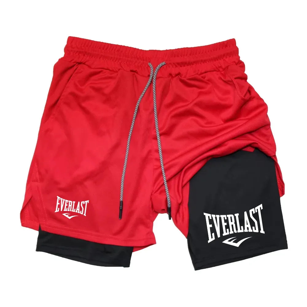 Calções Masculinos de Verão – Print Casual com Bolsos