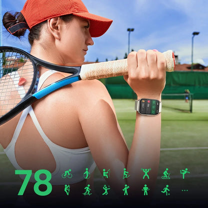 Smartwatch HAYLOU Watch 2 Pro – Ecrã 1.85", 100 Modos Desportivos, Freq. Cardíaca