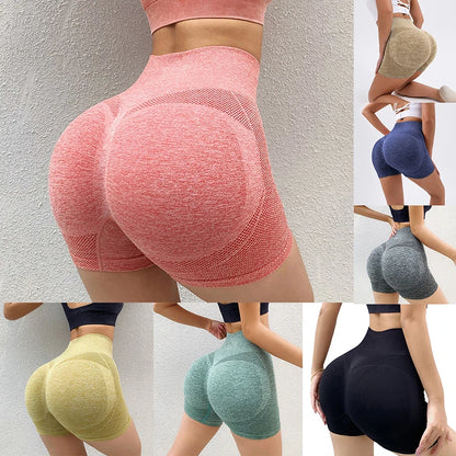 Shorts Desportivos Femininos ULILICOO – Corrida e Fitness | Secagem Rápida