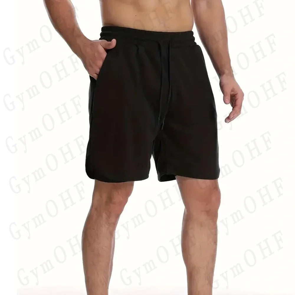 LONSDALE Men's Pattern Printed Fitness Shorts Double Layer 2-in-1 Fast Drying Fitness Outdoor Leisure Training Sports Shorts