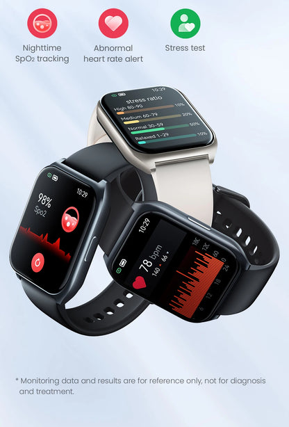 Smartwatch HAYLOU Watch 2 Pro – Ecrã 1.85", 100 Modos Desportivos, Freq. Cardíaca