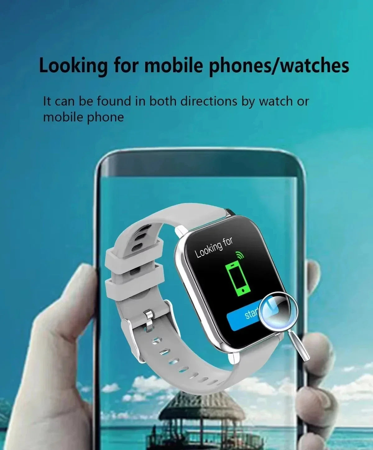 Smartwatch Lenovo – Ecrã Touch Completo, Chamadas BT, Fitness, Unissexo