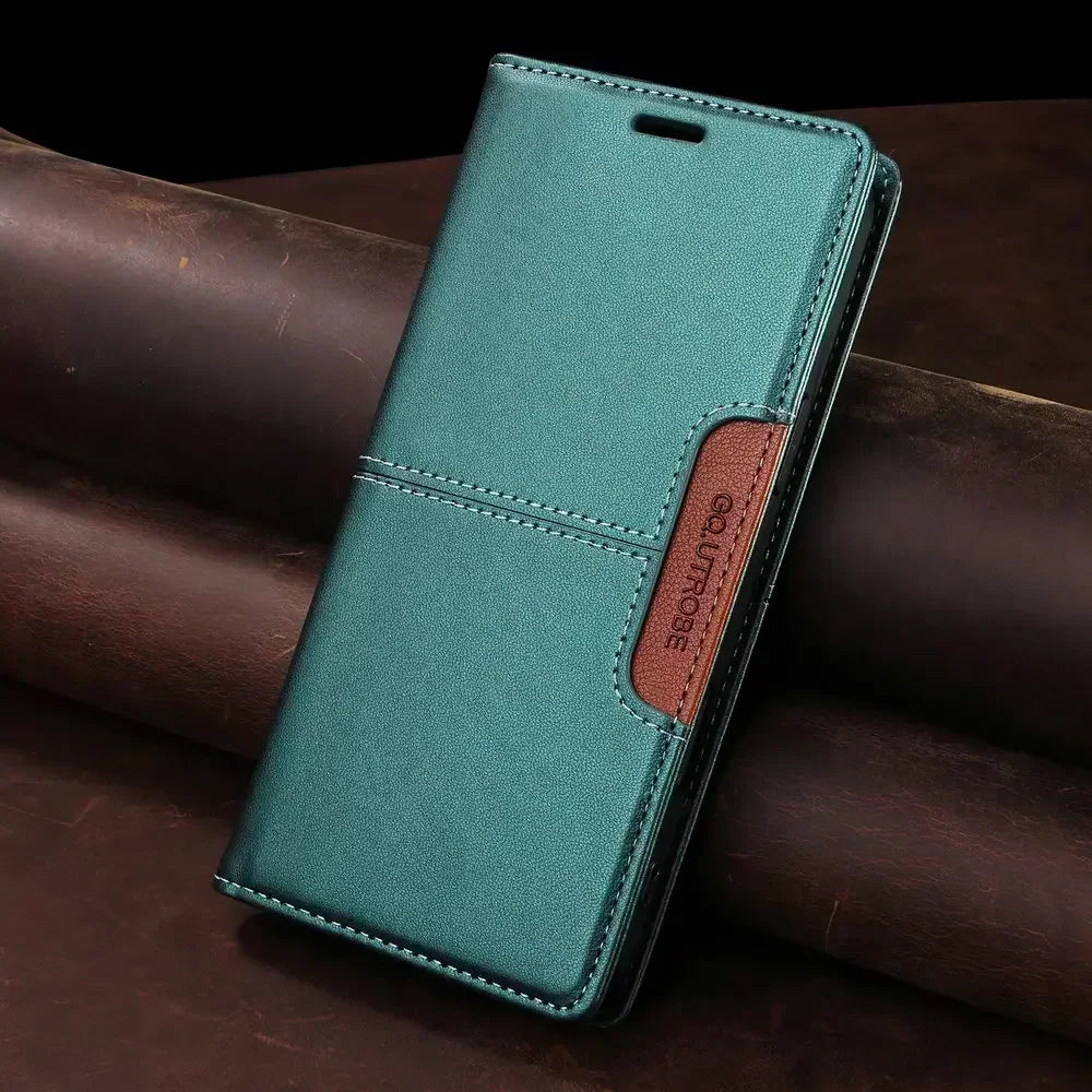 Capa Luxo com Carteira para Xiaomi Redmi Note – Magnética, RFID, Flip