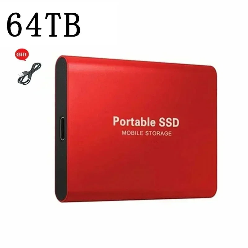 SSD Externo Portátil Lenovo – 2TB a 8TB, USB 3.1, 560MB/s, PC, PS5, Xbox
