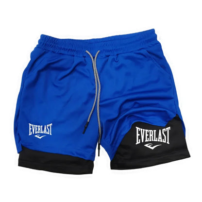 Calções Masculinos de Verão – Print Casual com Bolsos