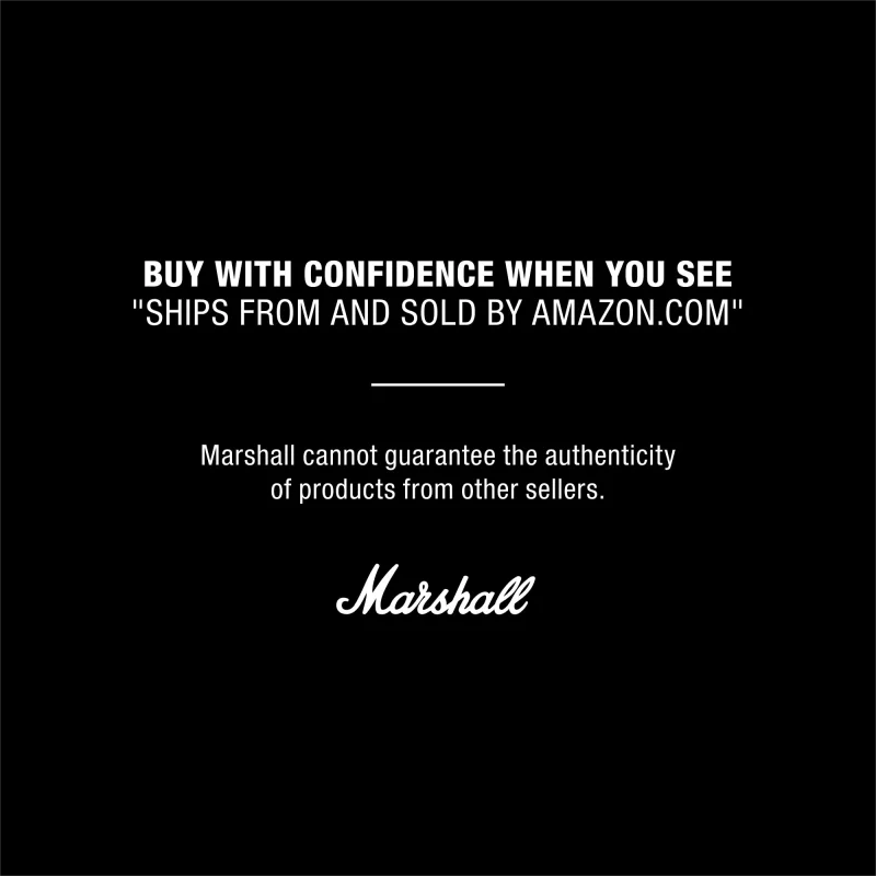 Coluna Marshall Willen Portátil Bluetooth – À Prova de Água, Interior e Exterior