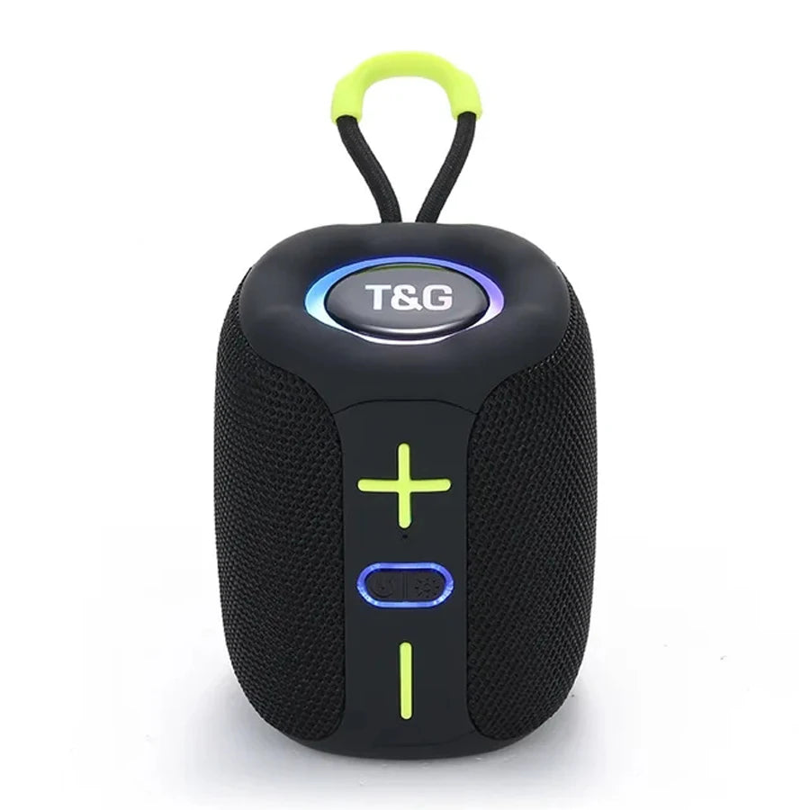 Coluna Bluetooth Portátil T&G TG658 – 8W | BT 5.3 | FM | TF Card