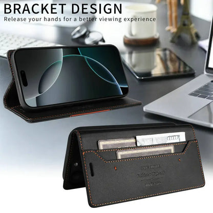 Capa Luxo com Carteira para Xiaomi Redmi Note – Magnética, RFID, Flip